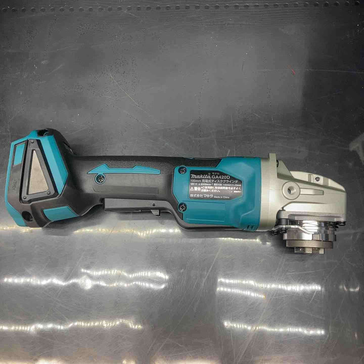 【未使用品】マキタ(makita) 100mmコードレスディスクグラインダ GA420DZ【川越店】