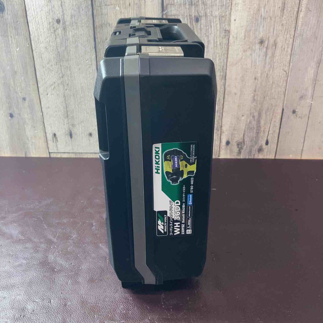 【未使用(店頭展示品)】★ハイコーキ(HIKOKI ※旧:日立工機) コードレスインパクトドライバ スパイダーイエロー WH36DD(2XHYSZ)【東大和店】