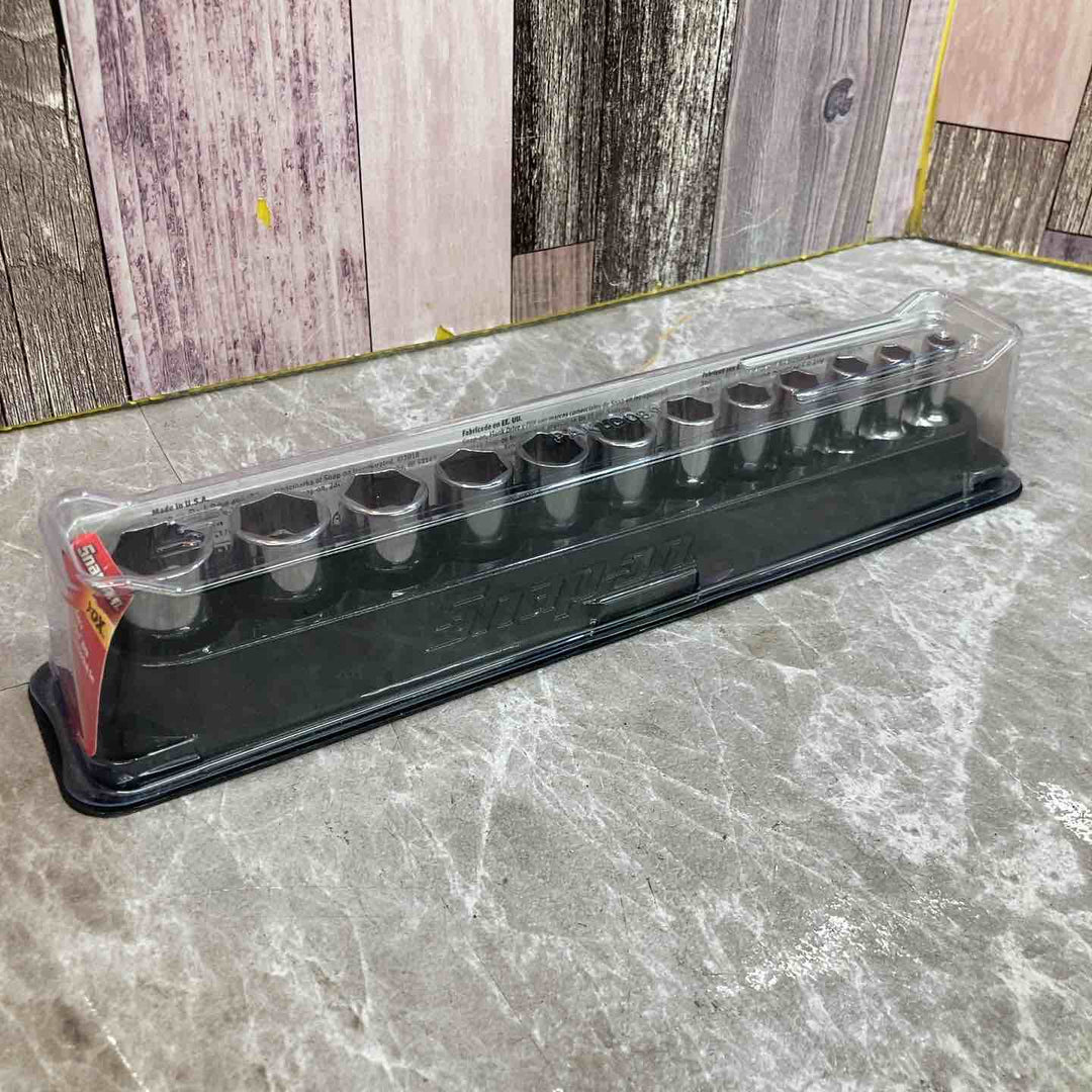 【中古品】snap-on/スナップオン　セミディープソケット　12ピースセット　3/8　212YFSMSY【八潮店】