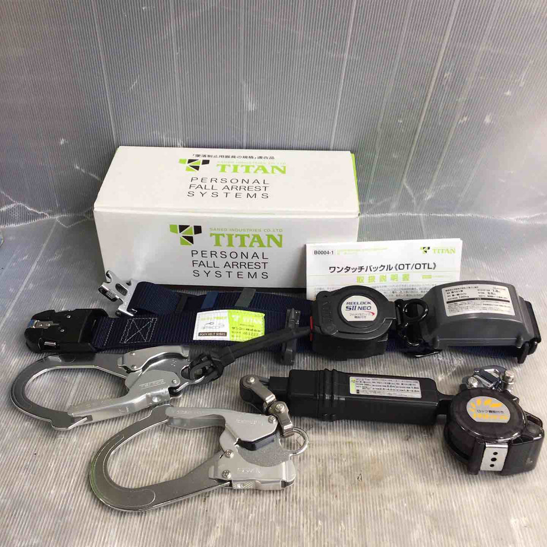 サンコー タイタン TITAN ダブルフック 二丁掛け REELOCK SIINEOライト OT-SLN505-LW-NB-M【草加店】