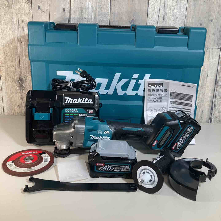 ★マキタ(makita) 125mmコードレスディスクグラインダ GA002GRDX ケースにキズ有【戸田店】