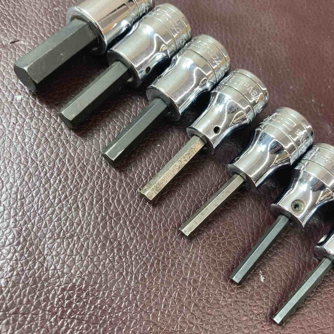 【中古品】 スナップオン(Snap-on) 3/8インチ ヘックスビットソケットセット 7個セット FA4A～FA12A 【東大和店】