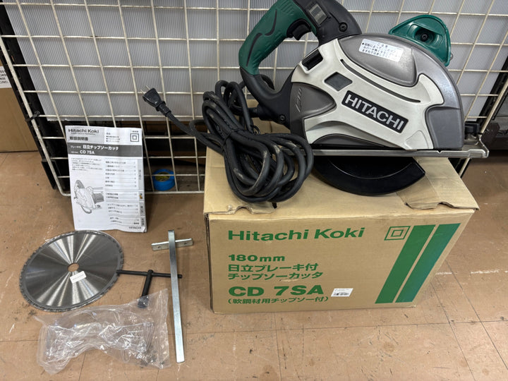 ☆ハイコーキ(HIKOKI ※旧:日立工機) チップソーカッタ CD7SA 未使用汚れあり　【草加店】