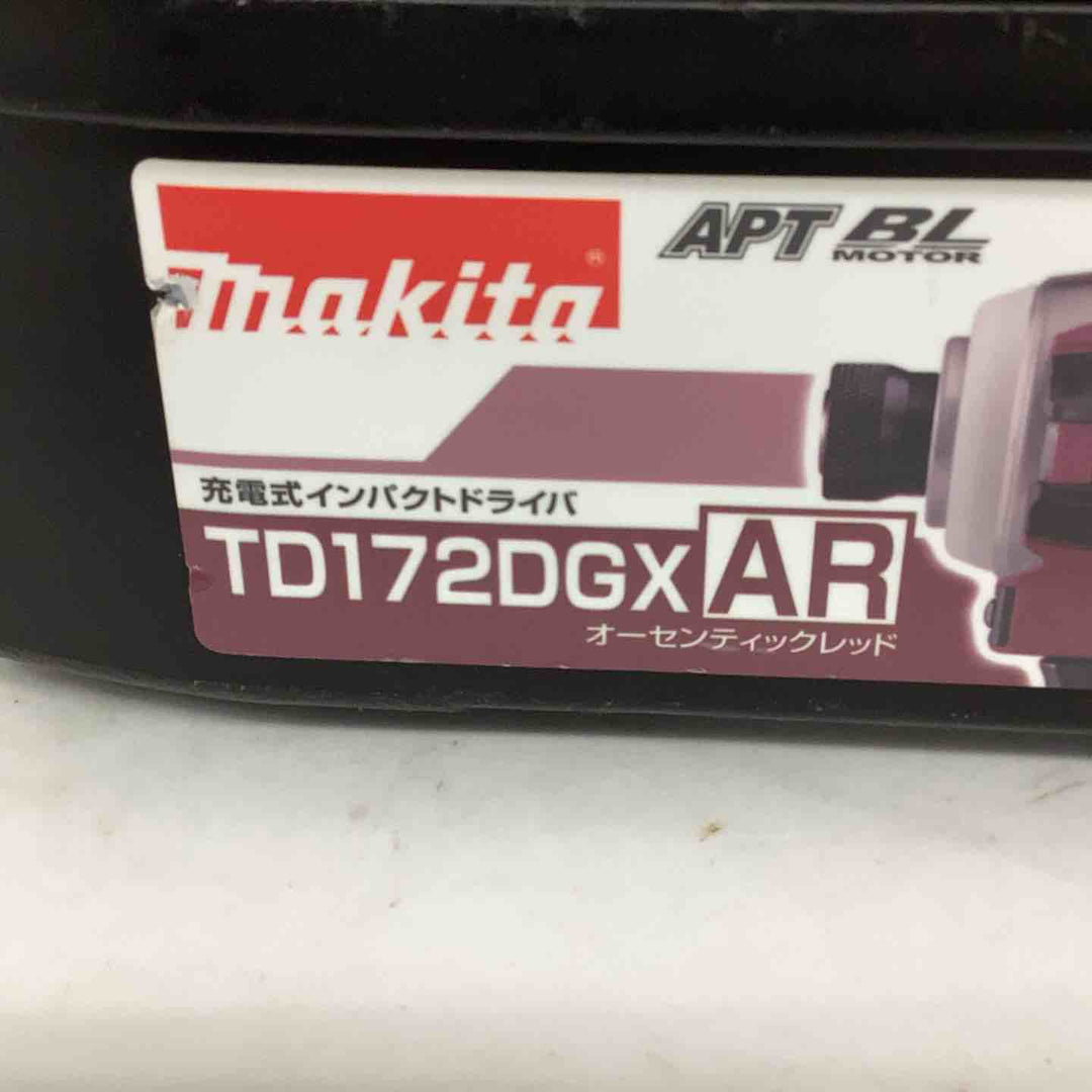 ★マキタ(makita) コードレスインパクトドライバー TD172DGXAR【狭山】