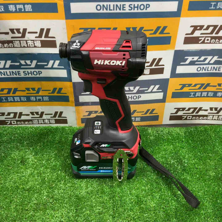 ★ハイコーキ(HIKOKI ※旧:日立工機) コードレスインパクトドライバ スコーピオンレッド WH36DD(2XHRSZ)【草加店】