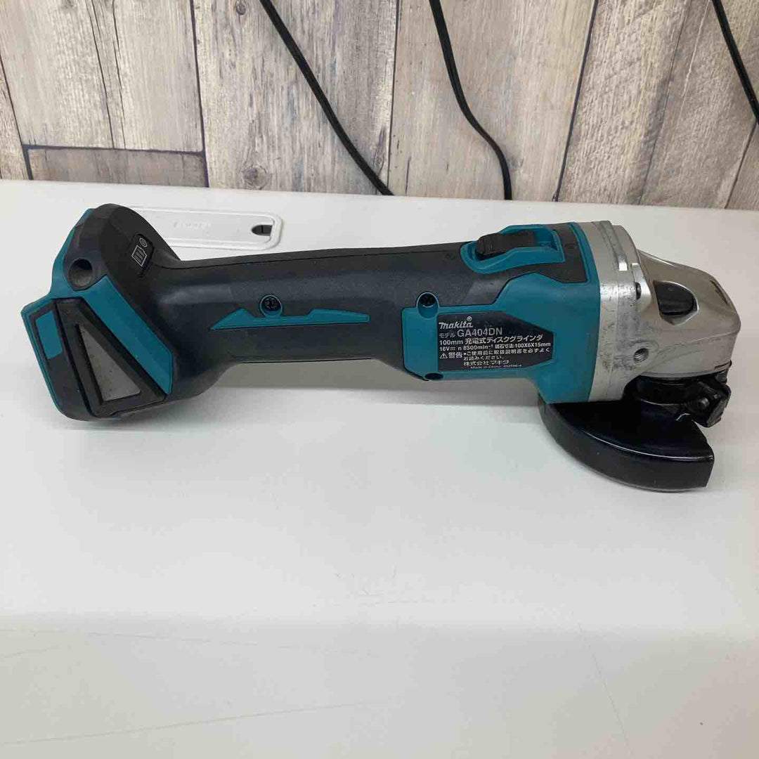 ☆マキタ(makita) 100mmコードレスディスクグラインダ GA404DZN (GA404DN)　18V対応　本体のみ【戸田店】