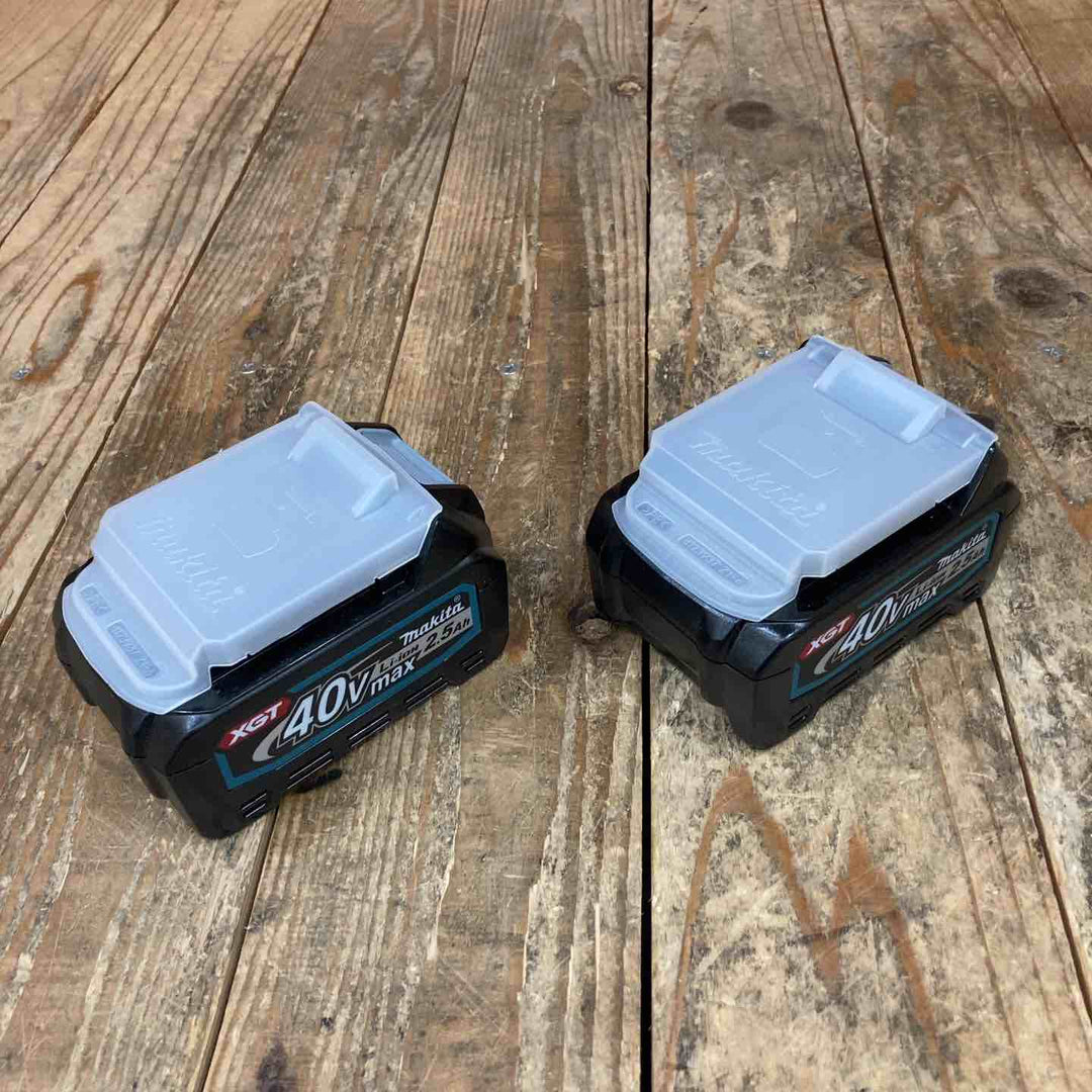 マキタ(makita) リチウムイオンバッテリー 40Vmax/2.5Ah BL4025 2個セット【所沢店】
