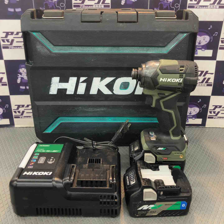 【中古品】ハイコーキ(HIKOKI ※旧:日立工機) コードレスインパクトドライバー WH36DC(2XPSZ)(G)【所沢店】