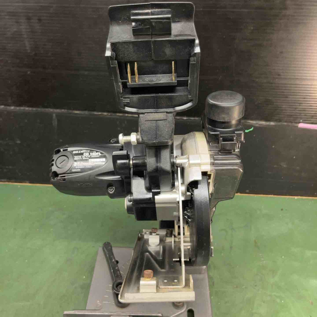 ◇ハイコーキ(HIKOKI ※旧:日立工機) コードレスチップソーカッター  CD14DFL(NN)(L) 異音あり、グリップにべたつきあり。【戸田店】