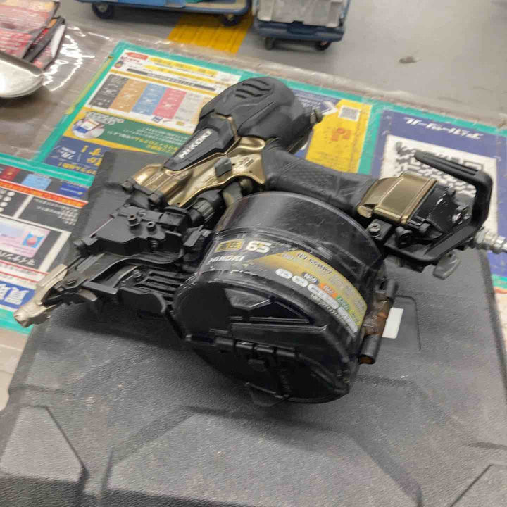 ★ハイコーキ(HIKOKI ※旧:日立工機) 高圧エア釘打ち機 NV65HR2(S)【戸田店】