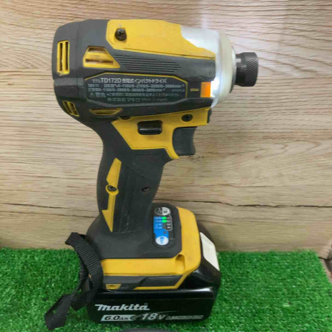 ★マキタ(makita) コードレスインパクトドライバー TD172DGXFY【町田店】