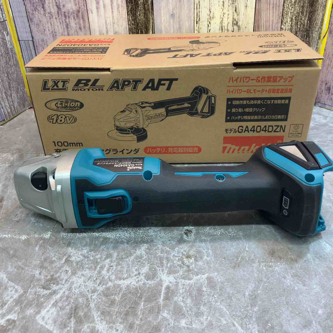 ☆マキタ(makita) 100mmコードレスディスクグラインダ GA404DZN (GA404DN)【八潮店】