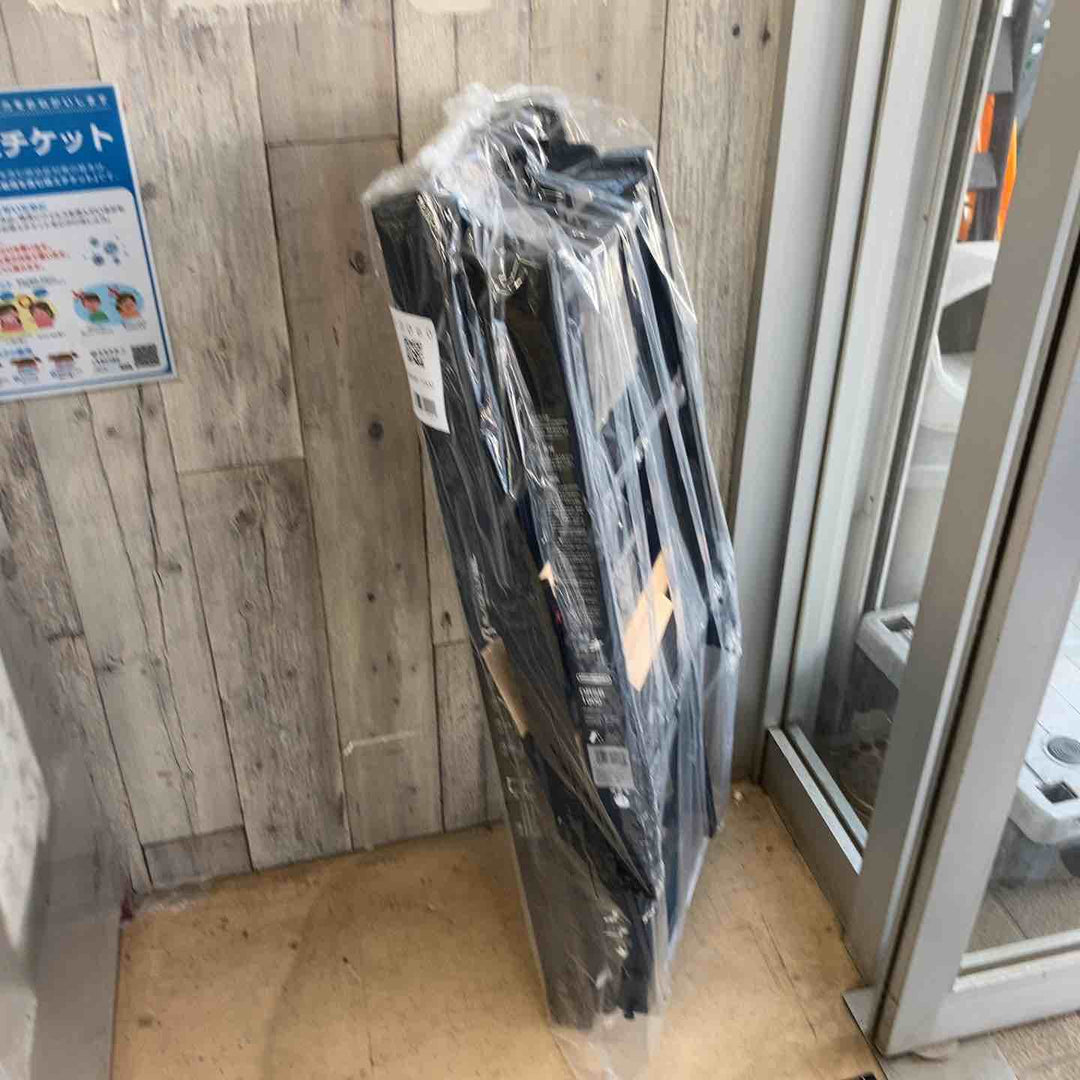 【未使用(店頭展示品)】長谷川工業(Hasegawa) BLACK LABEL 脚部伸縮足場台 DRSB-1000 (0.65~0.96m) (10060) 馬脚立 【東大和店】