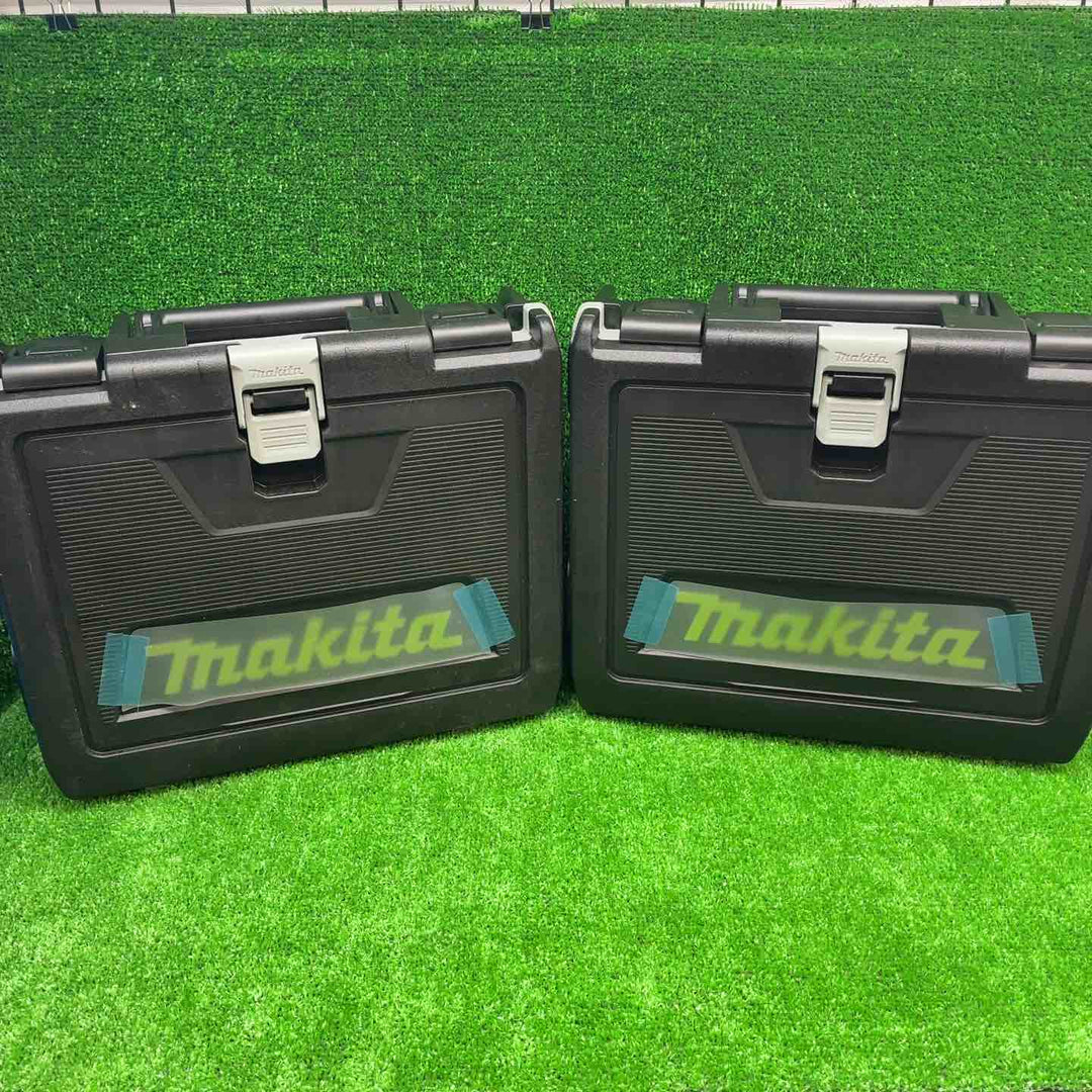 【2台(本体＋ケース)セット】マキタ(makita) コードレスインパクトドライバー TD173DGXPG グレージュ、TD173DGXPB ブルー【藤沢店】