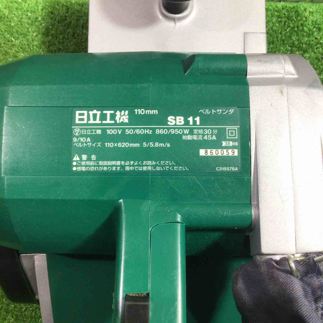 ◇ハイコーキ(HIKOKI ※旧:日立工機) ベルトサンダ SB11【川口店】