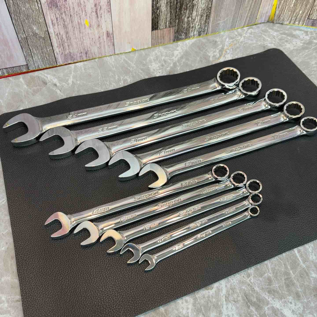 スナップオン コンビネーションレンチ OEXM 10本セット 8mm～24mm【八潮店】