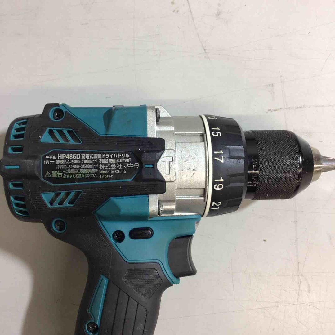 【中古品】★マキタ(makita) 18V コードレス振動ドリルドライバー HP486DZ【戸田店】