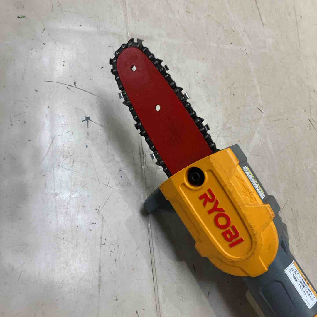 【店頭受取り限定】◇リョービ(Ryobi) 充電式ポールチェンソー BPCS-1800L1 616800A 高い枝木の切断に【町田店】