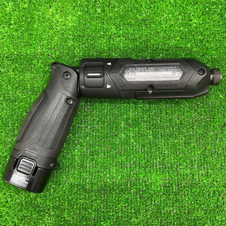 【未使用品】マキタ(makita) コードレスペンインパクトドライバー TD022DSHXB【電材館越谷店】