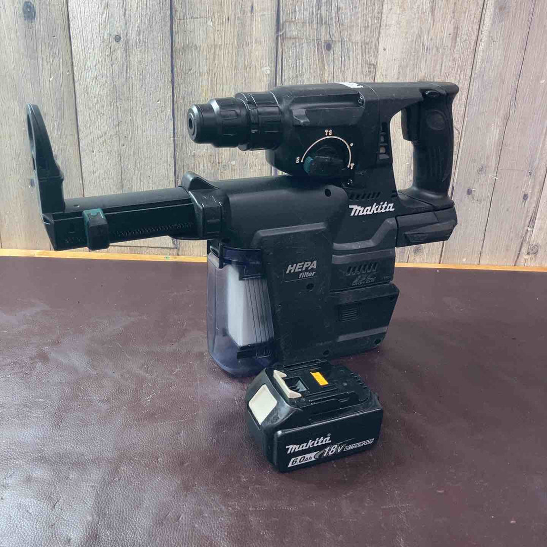 【中古品】マキタ(makita) 充電式ハンマードリル HR244DZBKV 18V 集じんシステム バッテリー付属【東大和店】
