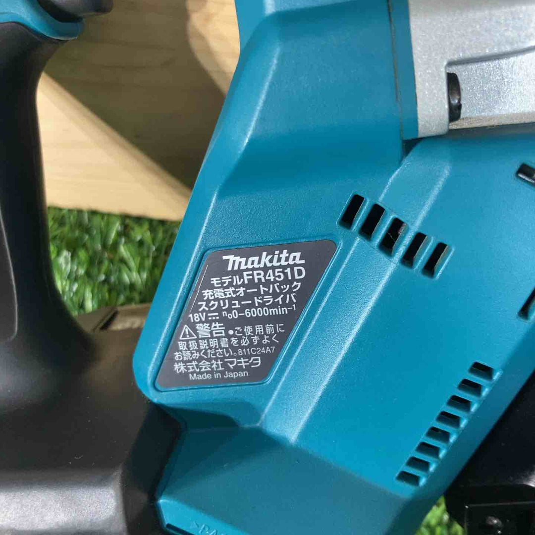 ★マキタ(makita) 18Vコードレスオートパックスクリュードライバー FR451DZ 本体のみ【戸田店】
