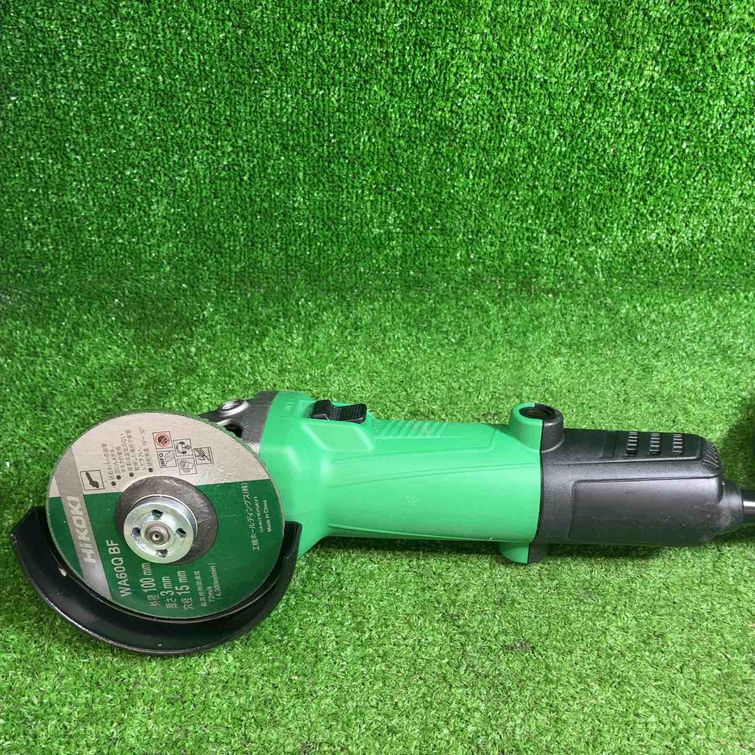 ハイコーキ(HIKOKI ※旧:日立工機) 100mmディスクグラインダ G10SL6【藤沢店】