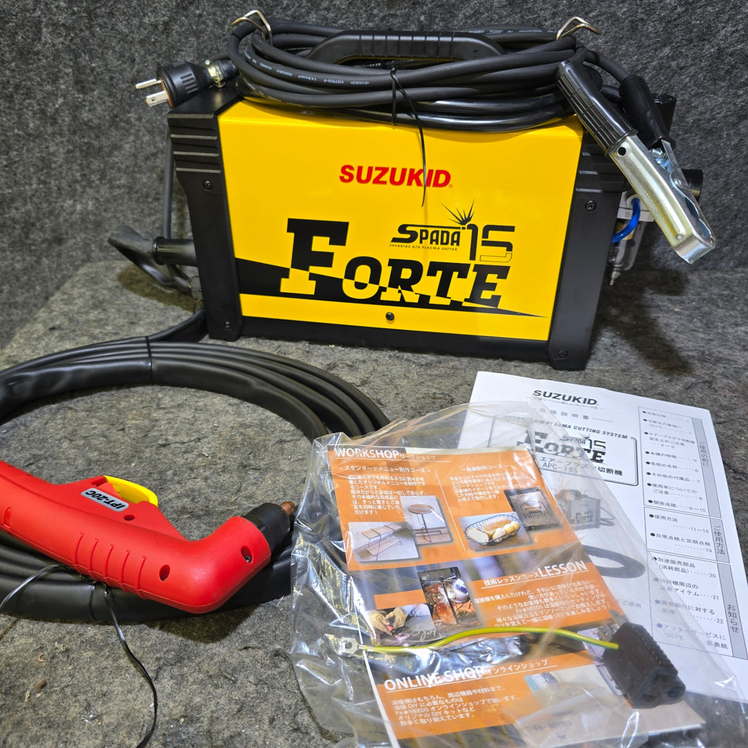 【未使用品】SUZUKID(スズキッド) エアープラズマ切断機 エスパーダ15フォルテ APC-15S【桶川店】