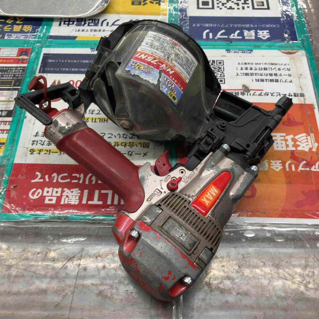 ★マックス(MAX) 高圧エア釘打ち機 HN-75N1【戸田店】