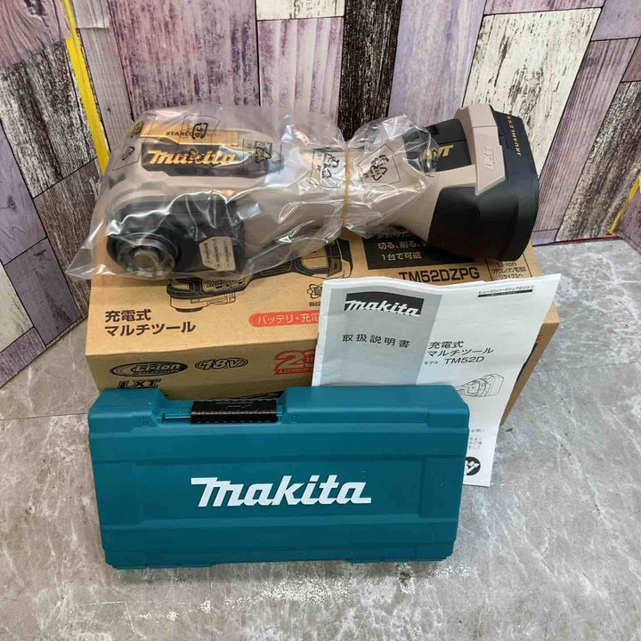 ★マキタ(makita) コードレスマルチツール TM52DZPG(本体のみ) LXT20周年記念限定カラー プレミアムグレージュ【八潮店】