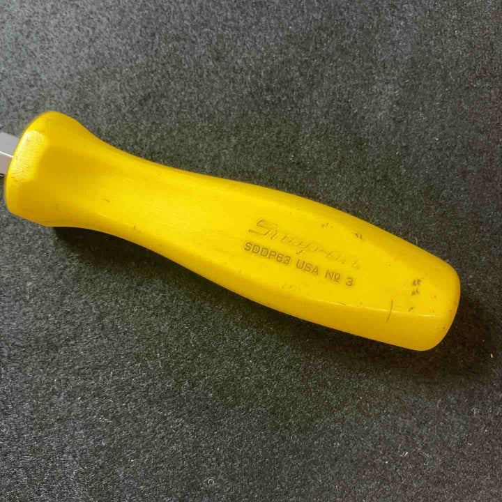 【中古品】 スナップオン(Snap-on) SDDP22 SSDMR8A プラスドライバー イエローグリップ 9本 【東大和店】