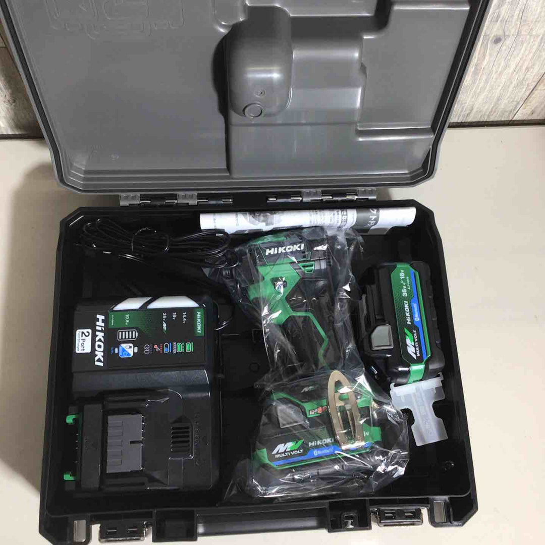 ★ハイコーキ(HIKOKI ※旧:日立工機) コードレスインパクトドライバ アグレッシブグリーン WH36DD(2XHLSZ)【戸田店】