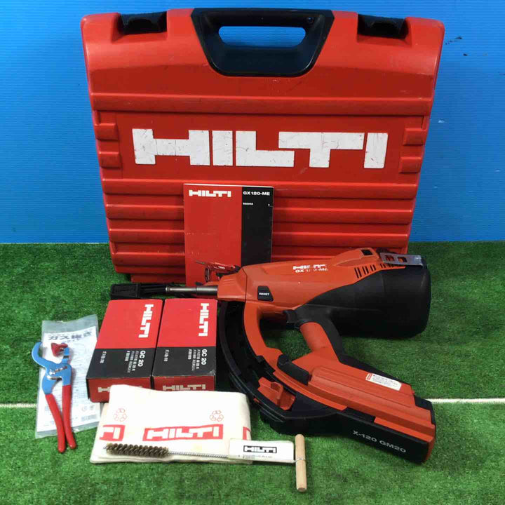 ◇ヒルティ(HILTI) ガス式鋲打機 GX120-ME 電気・機械設備用 ピン無し【岩槻店】