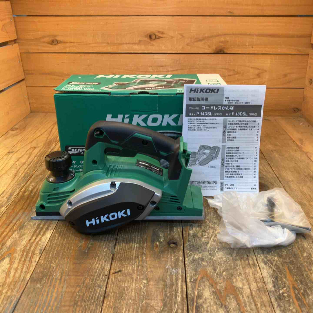 【未使用品】ハイコーキ(HIKOKI ※旧:日立工機) コードレスかんな P18DSL(NN)【所沢店】