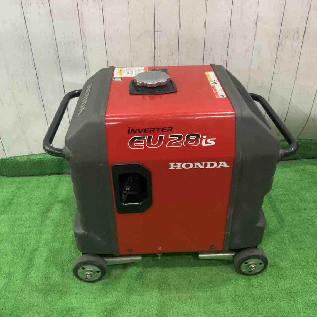 【店頭受取り限定】★ホンダ(HONDA) インバーター発電機 EU28iS_車輪あり【川口店】