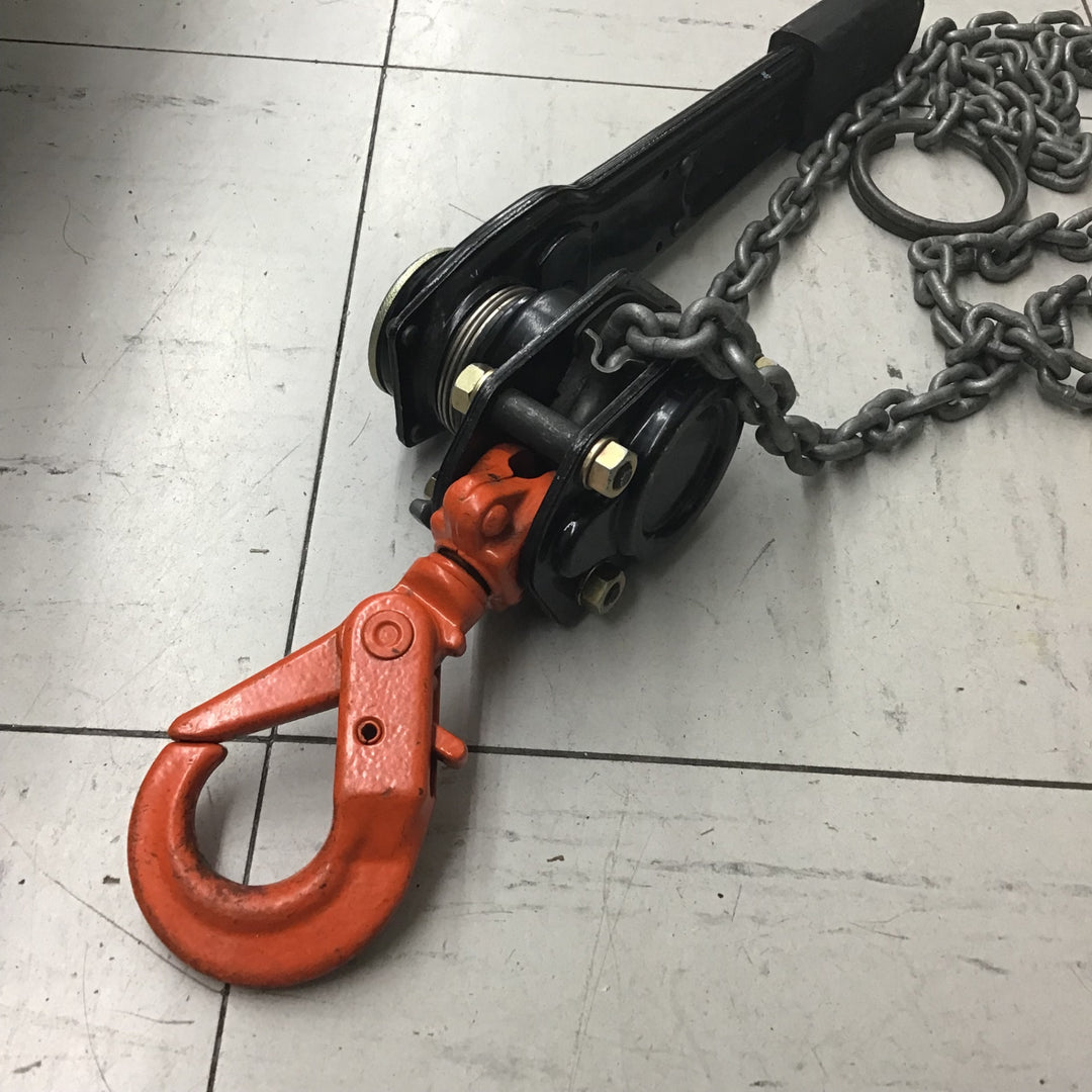 【現状品】 象印 レバーブロック YⅢ-50 【鴻巣店】
