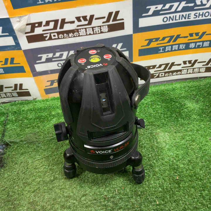 ◇VOICE 5ラインレーザー墨出し器 VLR-5X 矩十字・横【草加店】