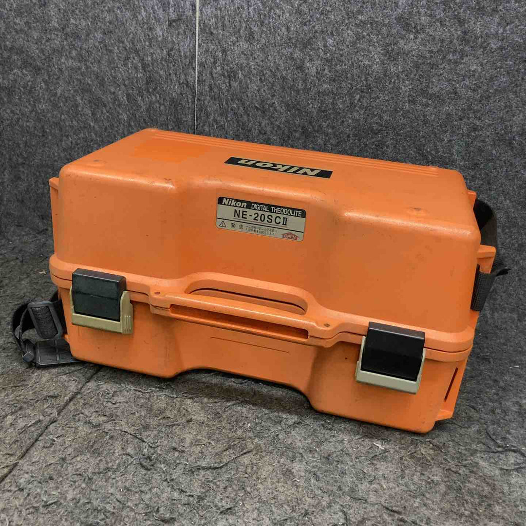 【現状品】◇ニコン・トリンブル(Nikon) 電子セオドライト NE-20SC2 NE-20SCⅡ【鴻巣店】
