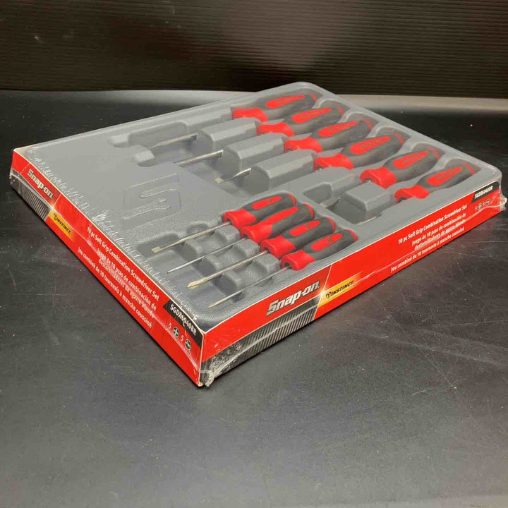 【未使用品】スナップオン(Snap-on) コンビネーションソフトグリップドライバー 10本セット SGDX6040BR【川越店】