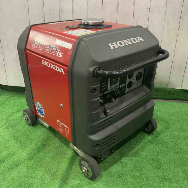 【店頭受取り限定】★ホンダ(HONDA) インバーター発電機 EU28iS_車輪あり【川口店】