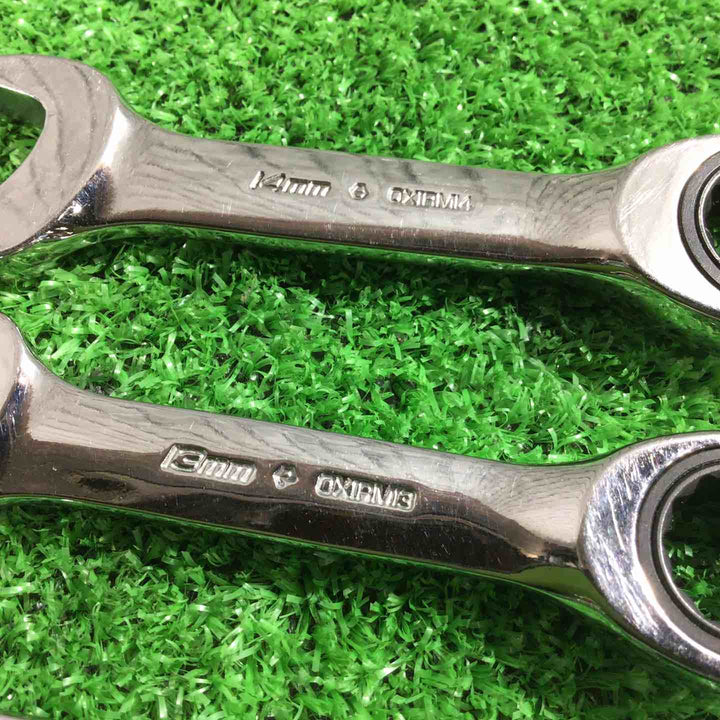 スナップオン(Snap-on) ミジェットコンビネーションギアレンチ7本セット OXIRM707【川口店】