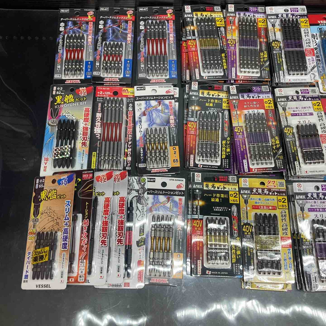 ビット5本入り×100個まとめ売り！ANEX アネックス 龍靭 VESSEL ベッセル サキスボ等♪ +インパクト用【川越店】
