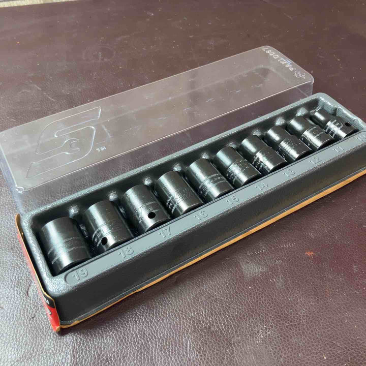 【未使用(店頭展示品)】スナップオン(Snap-on)1/2 インパクト用 ソケットセット 6ポイント ショート ミリサイズ 310IMMYA【東大和店】