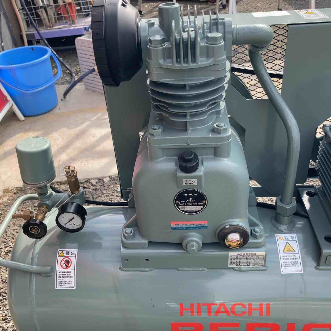 【店頭受取り限定】◇日立産機(HITACHI)  2馬力エアーコンプレッサー 1.5P-9.5VP5 ベビコン 50Hz【柏店】