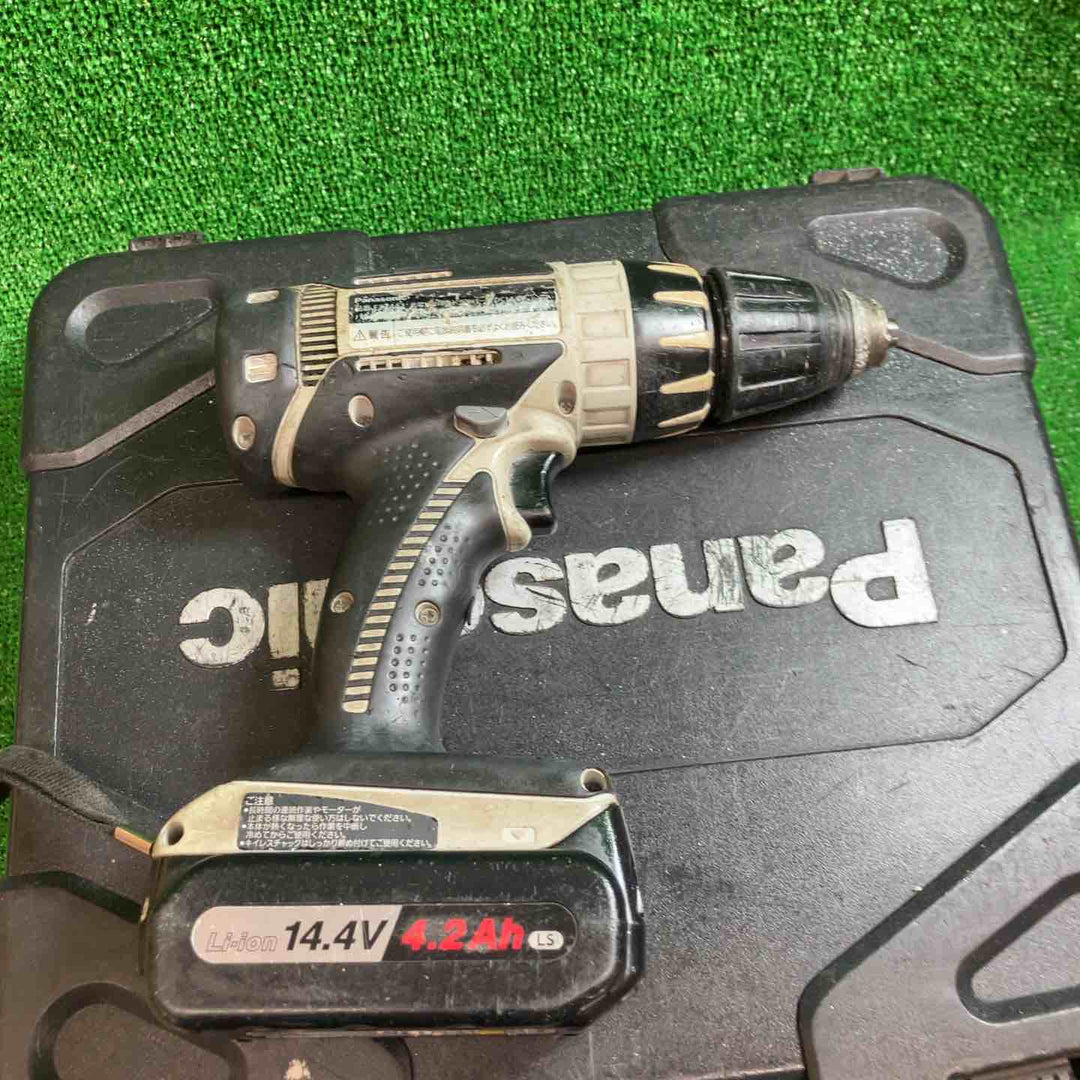 【中古品】パナソニック(Panasonic) コードレスドリルドライバー EZ7441LJ2S-H　動作確認済み【川越店】
