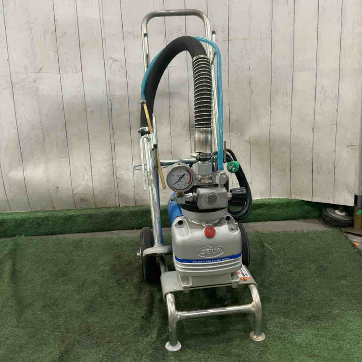 【店頭受取り限定】◇精和産業(セイワ/SEIWA) エアレス スーパー60L エアレス塗装機 SUPER60L 動作確認済【川口店】