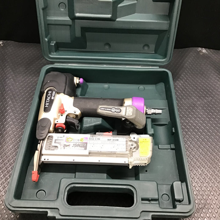 【現状品】 ハイコーキ/HIKOKI ※旧:日立工機 常圧ピンネイラ NP45M 【鴻巣店】