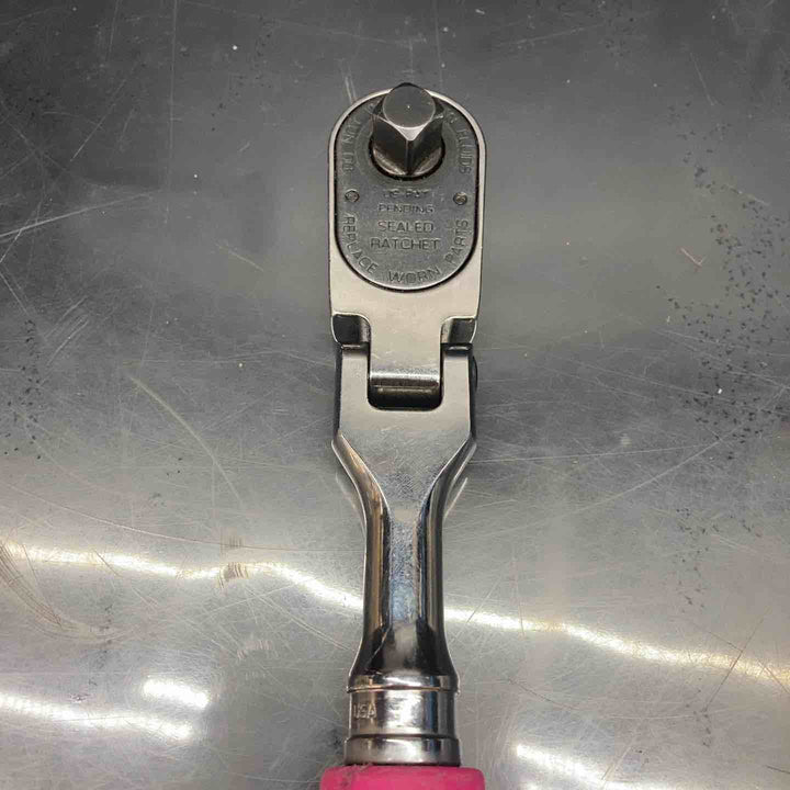 【限定カラー！】スナップオン(Snap-on) 3/8sq フレックスラチェット FHF100 ピンク【川越店】