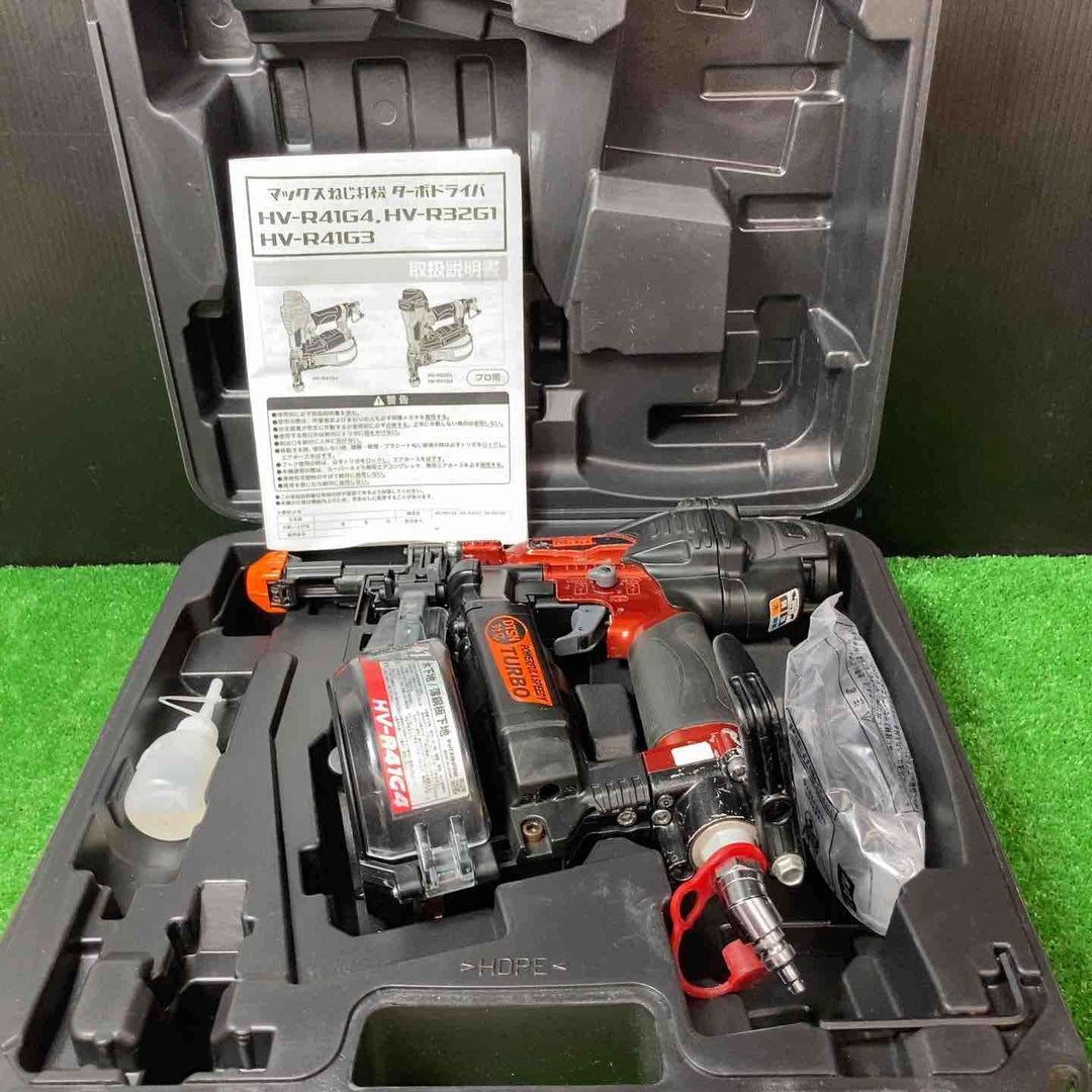 ★マックス(MAX) 高圧エアネジ打ち機 HV-R41G4-R【岩槻店】