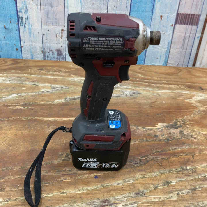 ★マキタ(makita) コードレスインパクトドライバー TD161DGXAR【柏店】