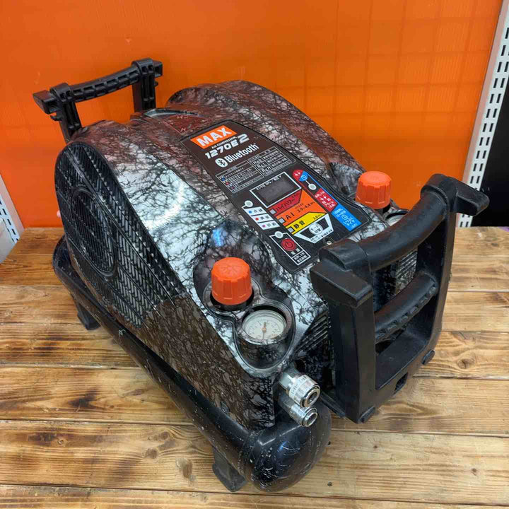 【中古品】マックス(MAX) 高圧専用エアコンプレッサ AK-HH1270E2 ガイアシルバー【所沢店】